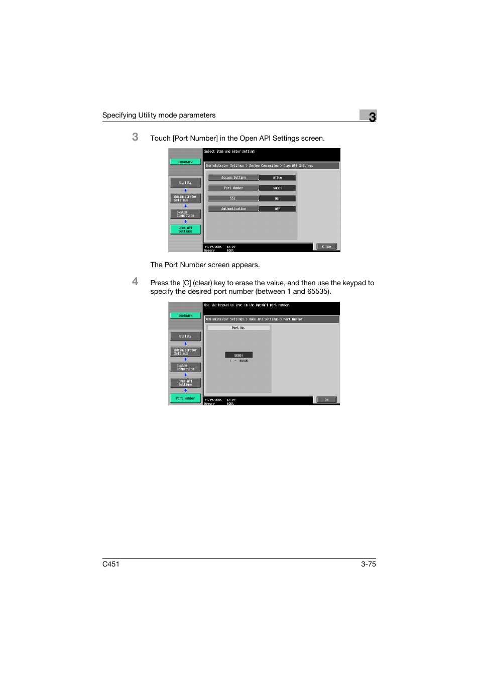 Konica Minolta bizhub C451 User Manual | Page 241 / 413