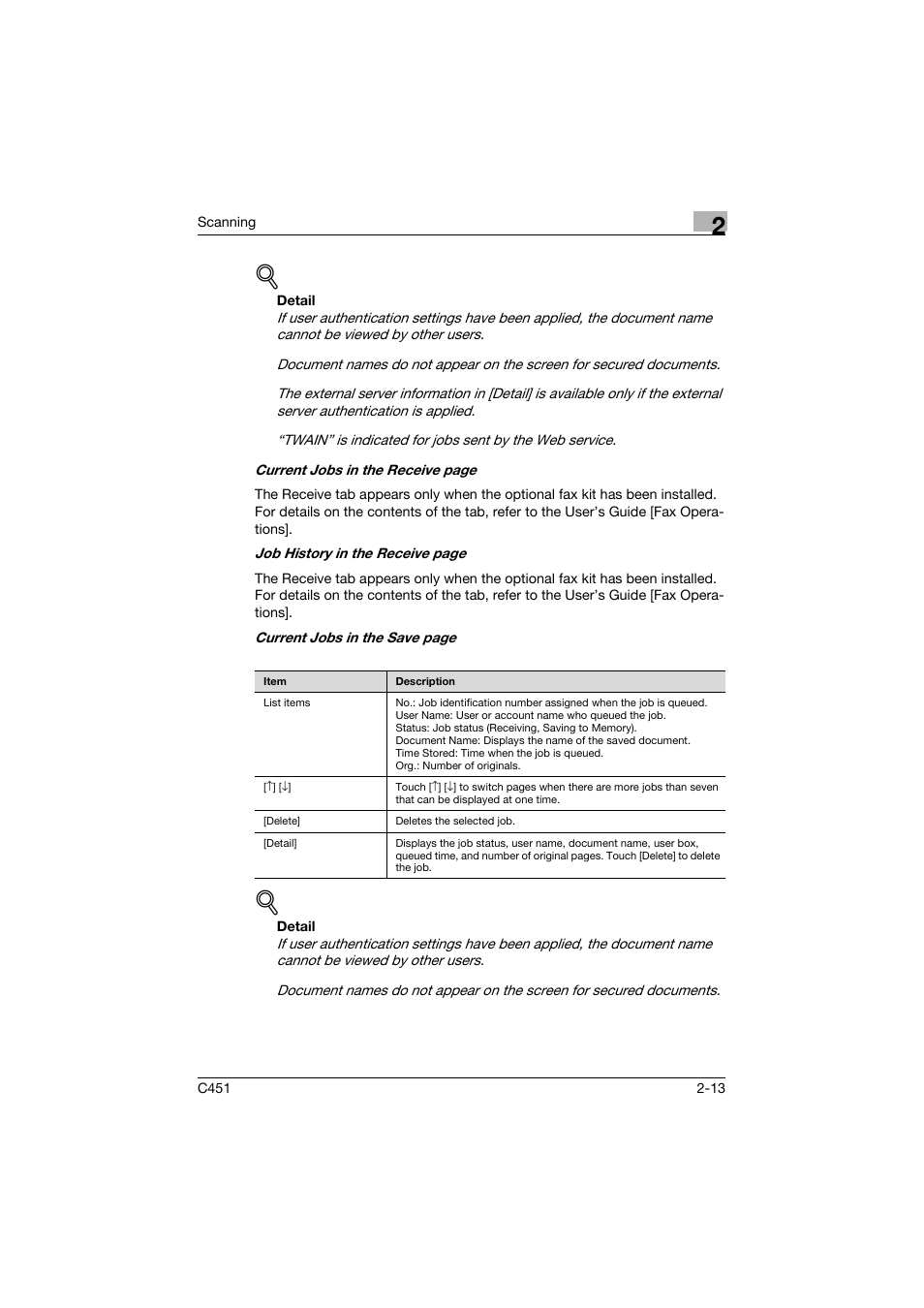 Konica Minolta bizhub C451 User Manual | Page 52 / 413