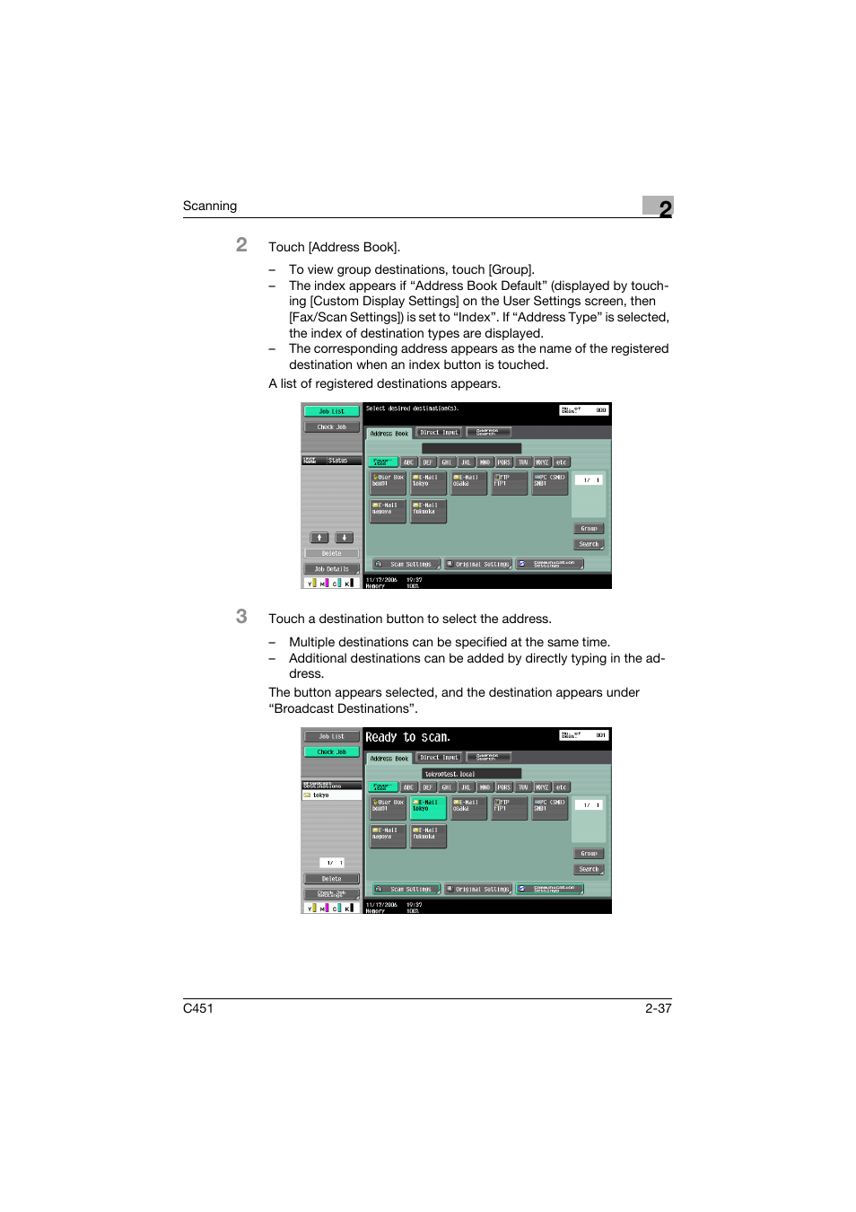 Konica Minolta bizhub C451 User Manual | Page 76 / 413