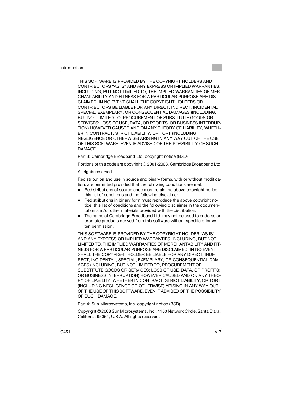 Konica Minolta bizhub C451 User Manual | Page 8 / 413