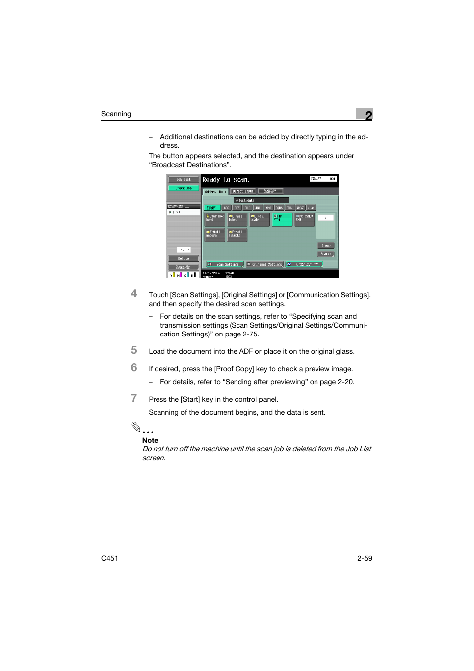 Konica Minolta bizhub C451 User Manual | Page 98 / 413