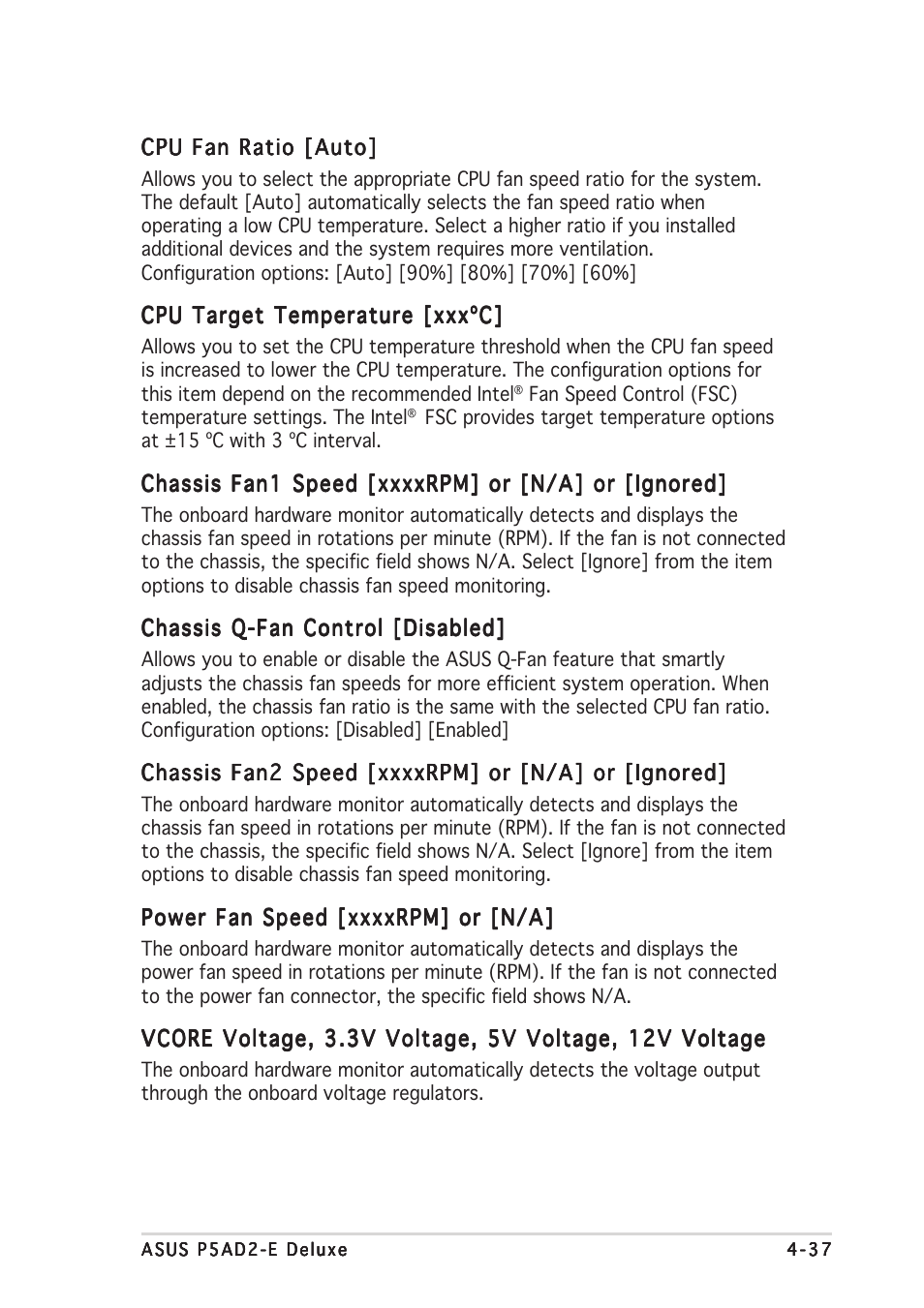 Asus P5AD2-E Deluxe User Manual | Page 105 / 150