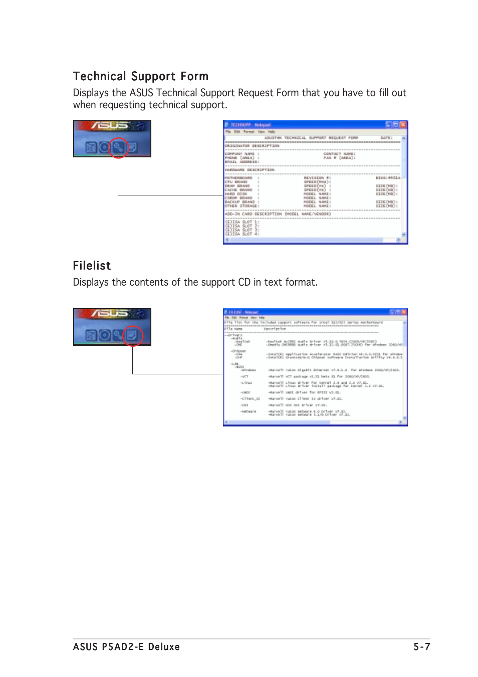 Asus P5AD2-E Deluxe User Manual | Page 121 / 150