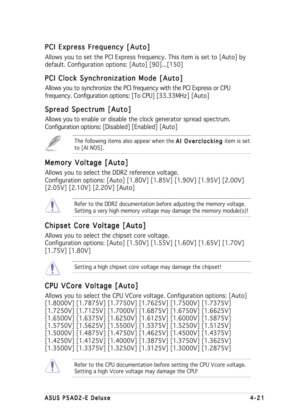 Asus P5AD2-E Deluxe User Manual | Page 89 / 150
