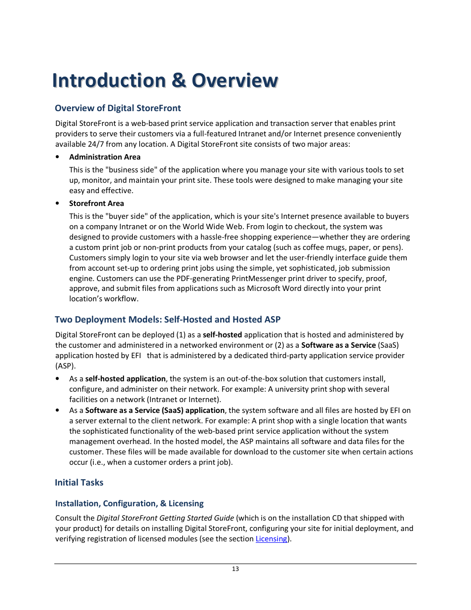 Konica Minolta Digital StoreFront User Manual | Page 13 / 532
