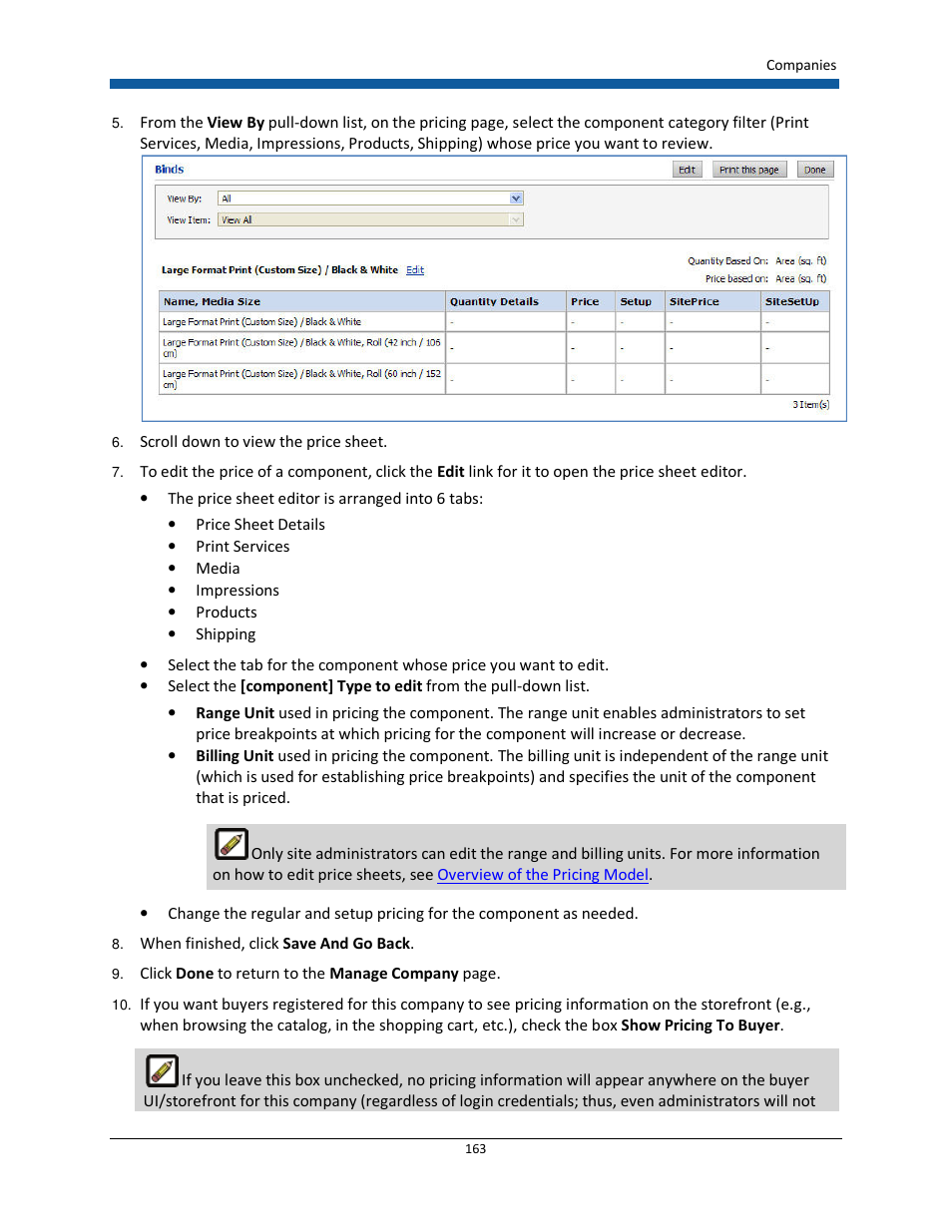 Konica Minolta Digital StoreFront User Manual | Page 163 / 532