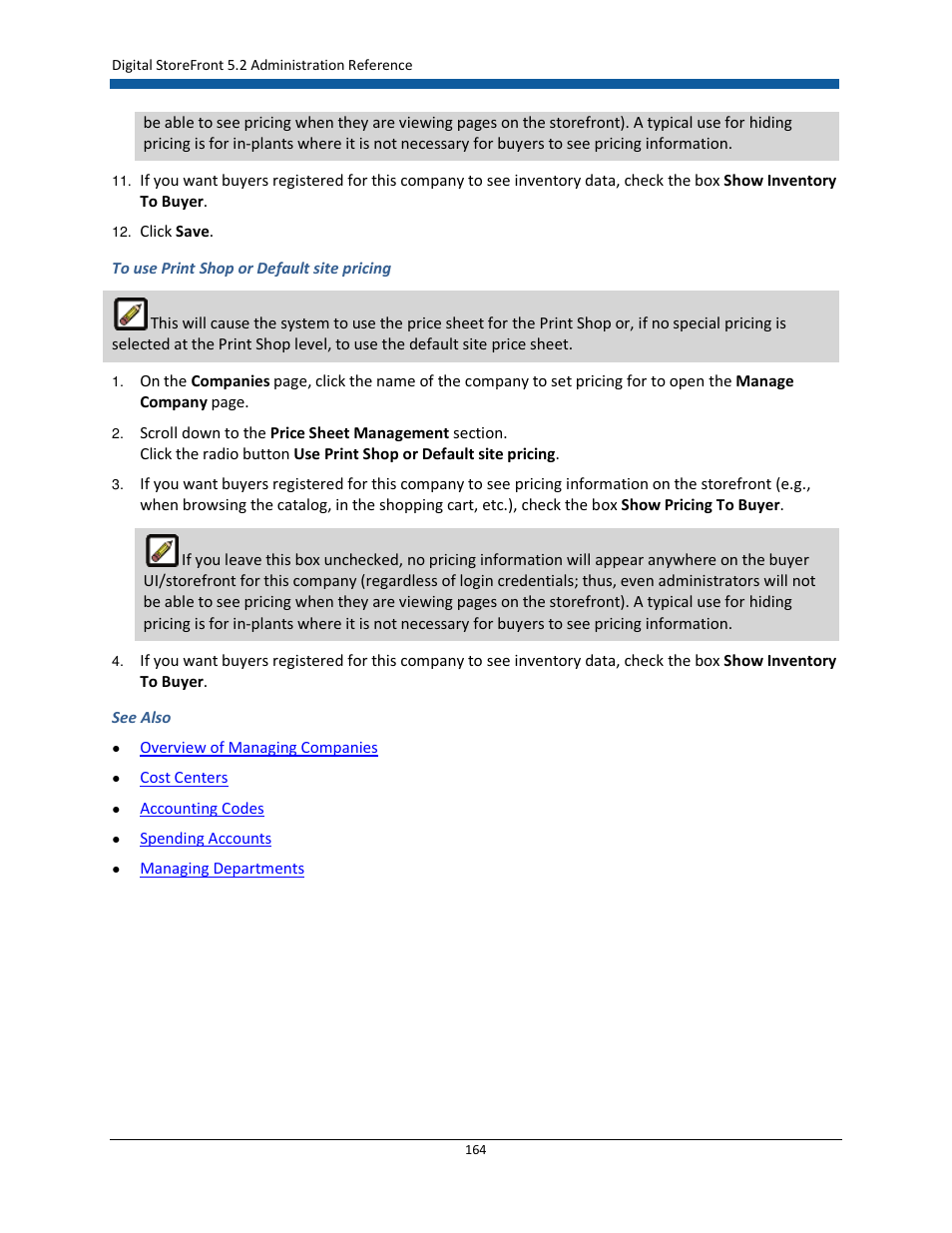 Konica Minolta Digital StoreFront User Manual | Page 164 / 532