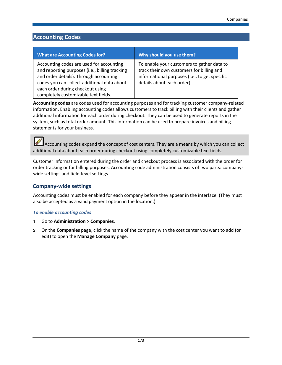 Accounting codes | Konica Minolta Digital StoreFront User Manual | Page 173 / 532