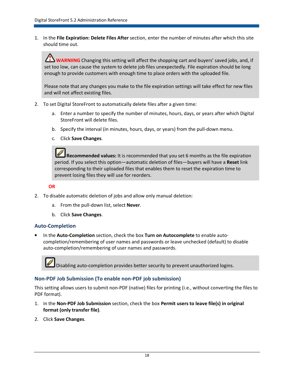 Konica Minolta Digital StoreFront User Manual | Page 18 / 532