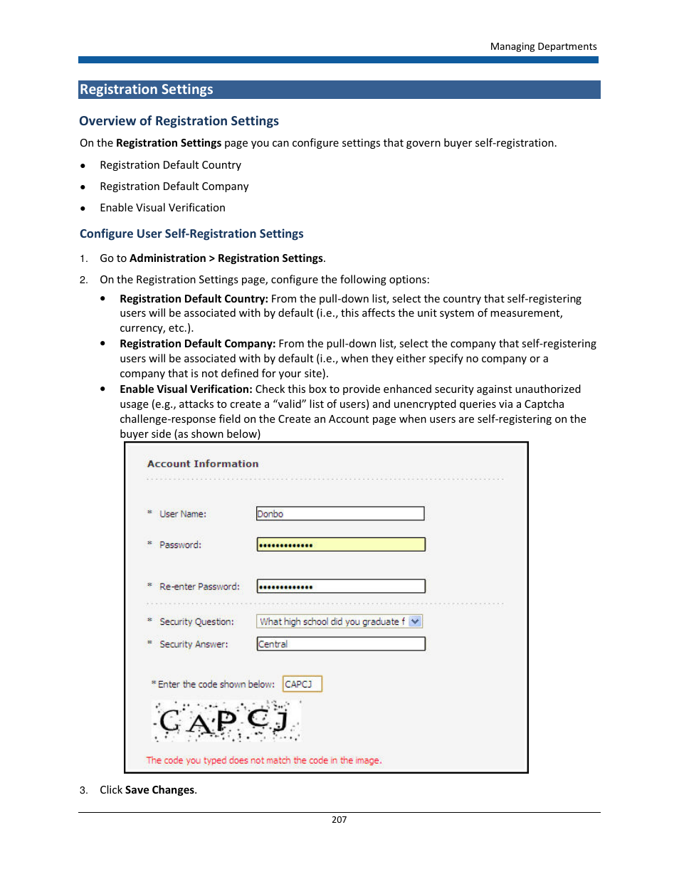 Registration settings, Overview of registration settings | Konica Minolta Digital StoreFront User Manual | Page 207 / 532