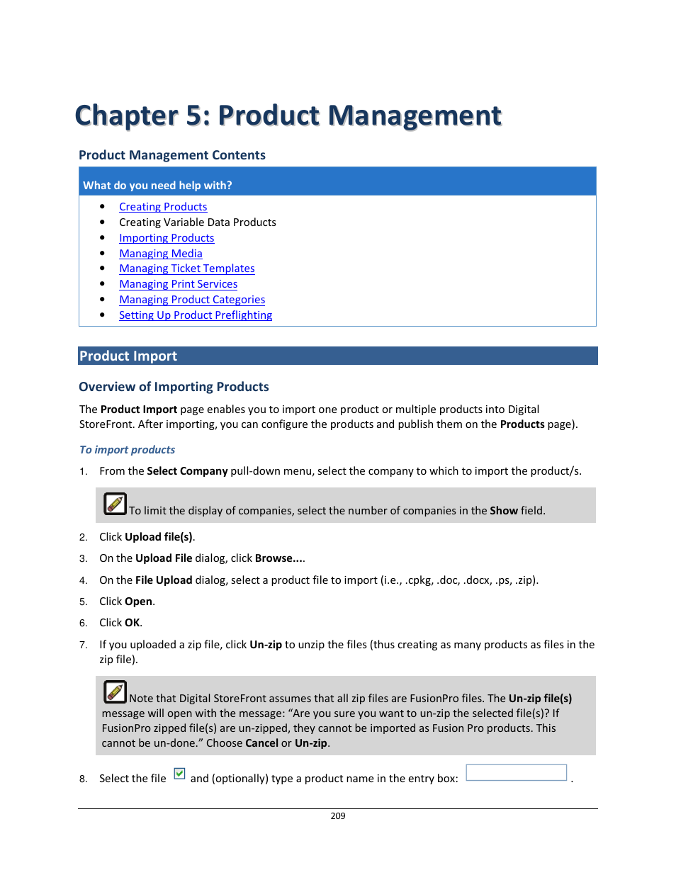 Konica Minolta Digital StoreFront User Manual | Page 209 / 532