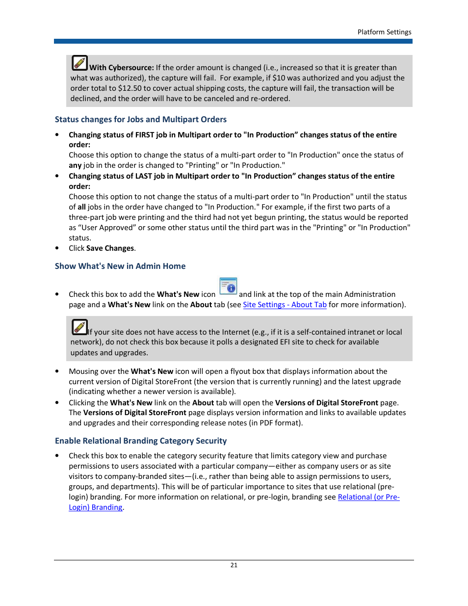 Konica Minolta Digital StoreFront User Manual | Page 21 / 532