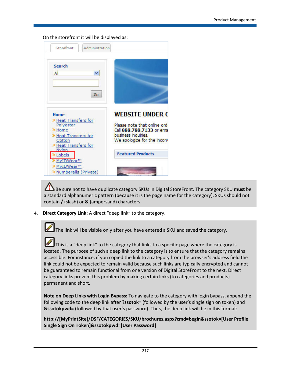 Konica Minolta Digital StoreFront User Manual | Page 217 / 532