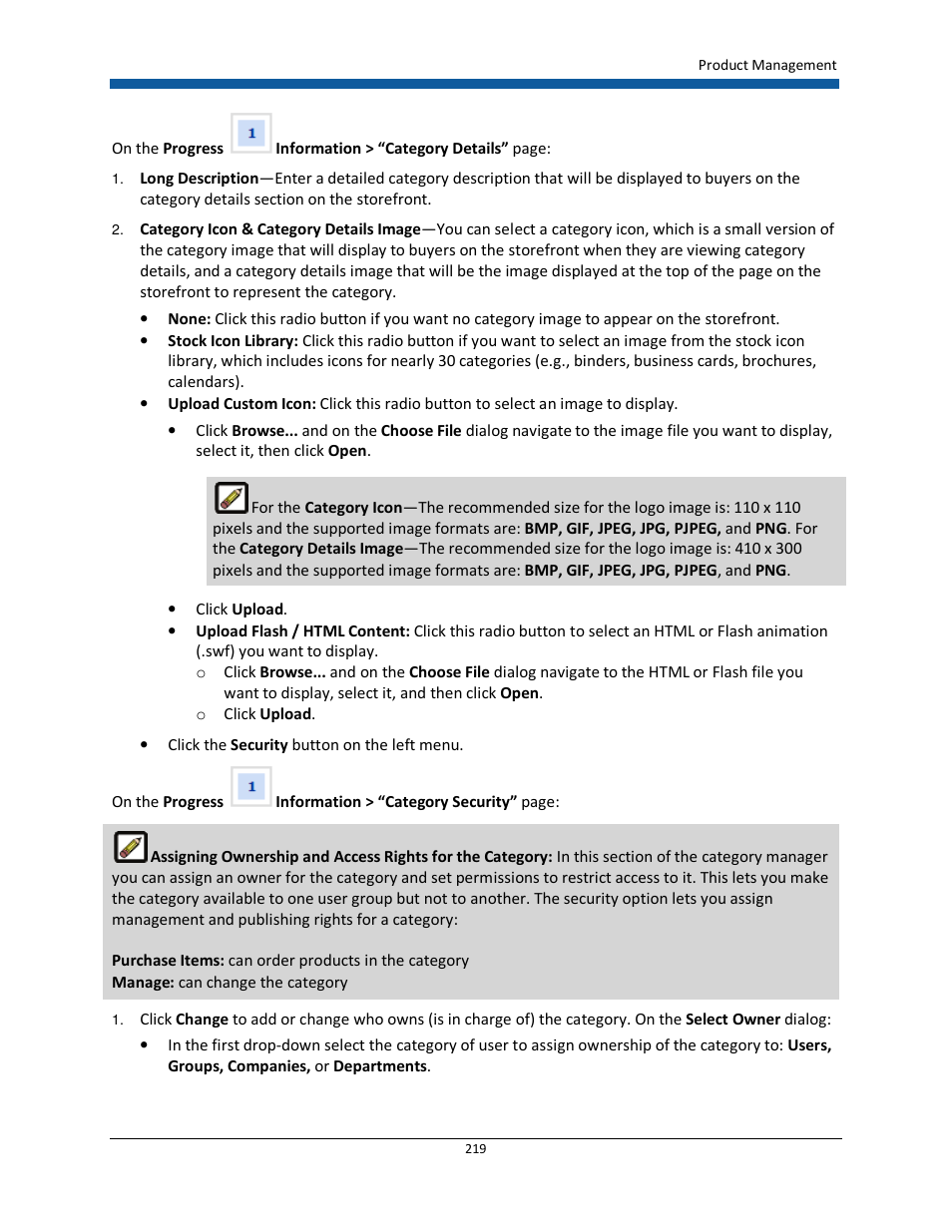 Konica Minolta Digital StoreFront User Manual | Page 219 / 532