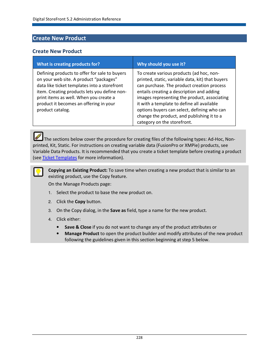 Create new product | Konica Minolta Digital StoreFront User Manual | Page 228 / 532