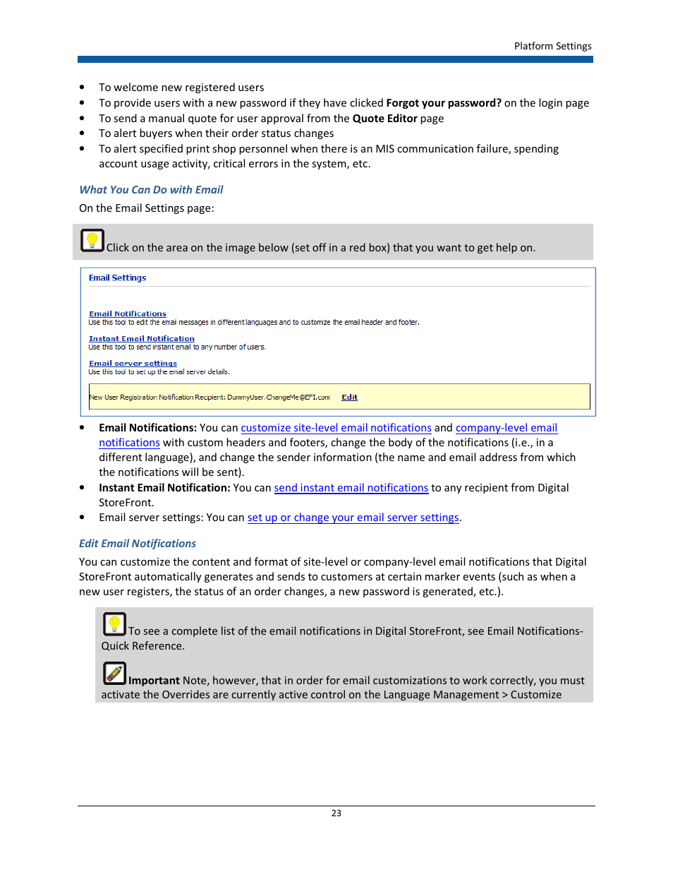 Konica Minolta Digital StoreFront User Manual | Page 23 / 532