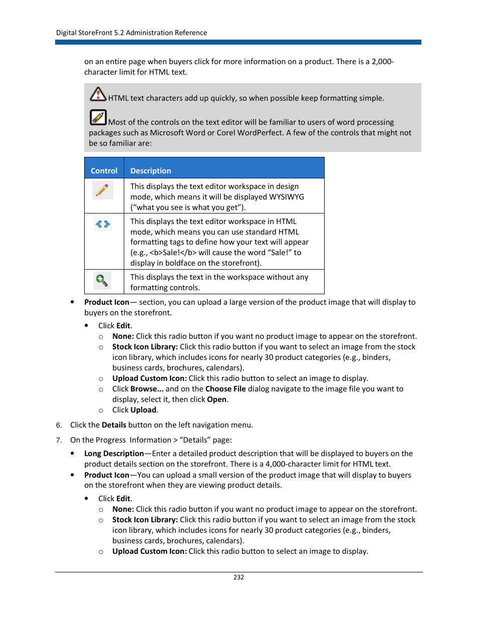 Konica Minolta Digital StoreFront User Manual | Page 232 / 532