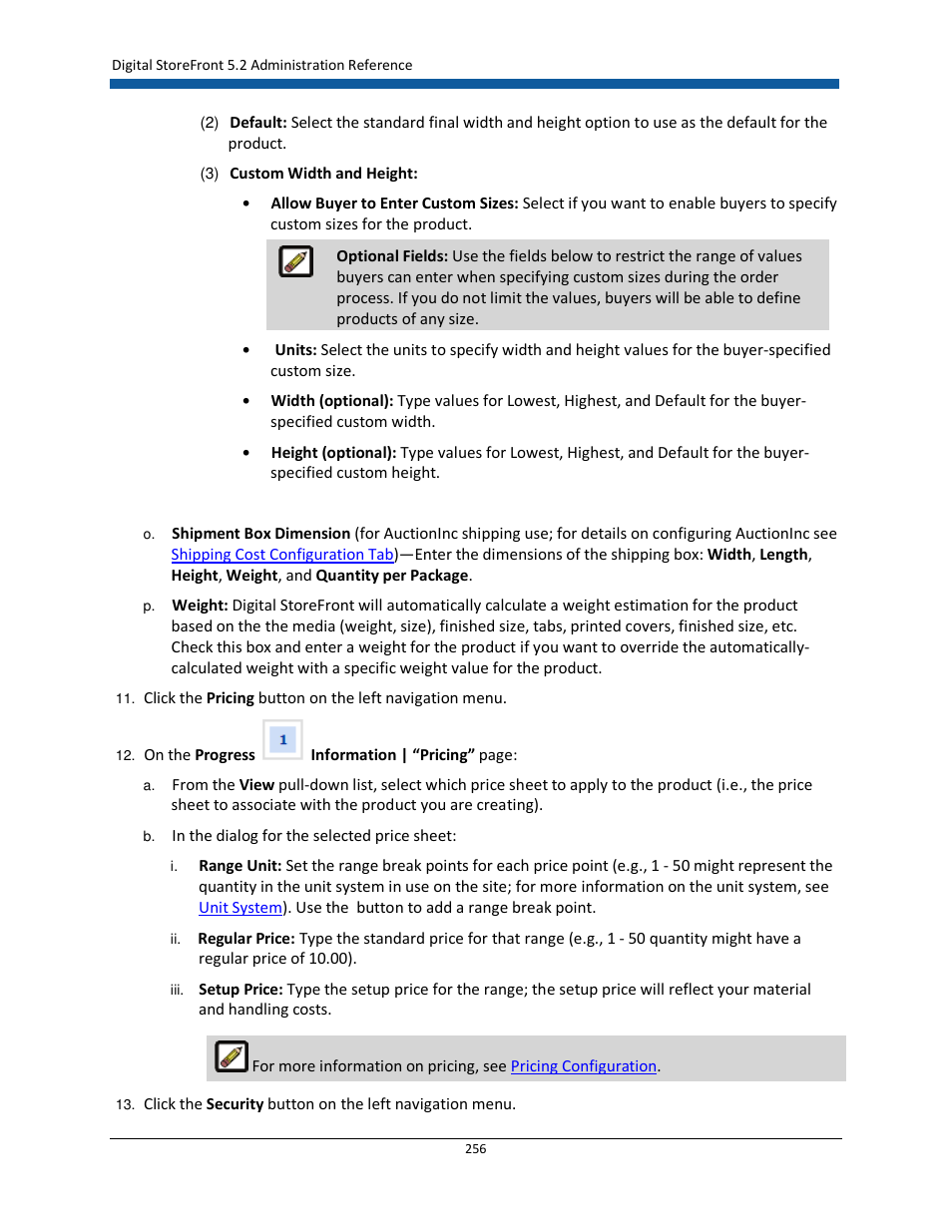 Konica Minolta Digital StoreFront User Manual | Page 256 / 532