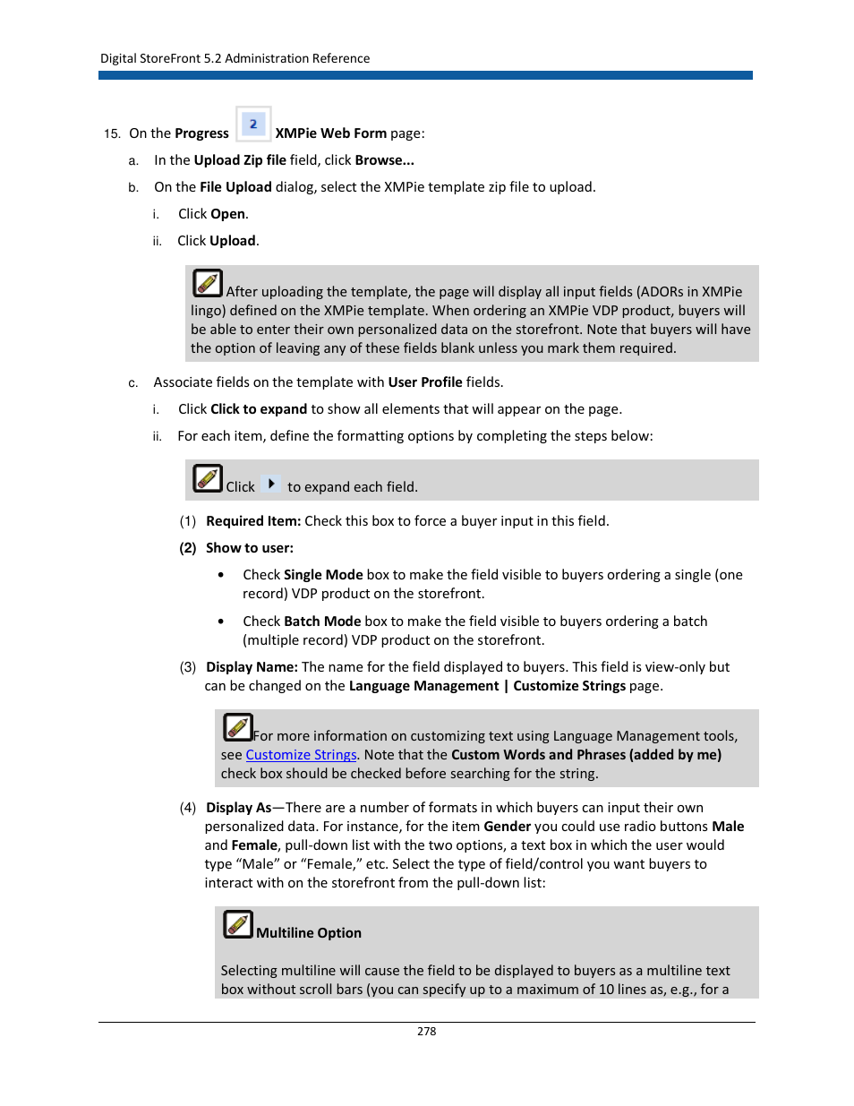 Konica Minolta Digital StoreFront User Manual | Page 278 / 532