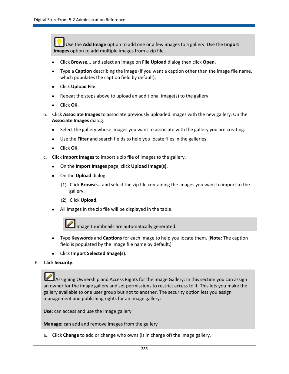 Konica Minolta Digital StoreFront User Manual | Page 286 / 532