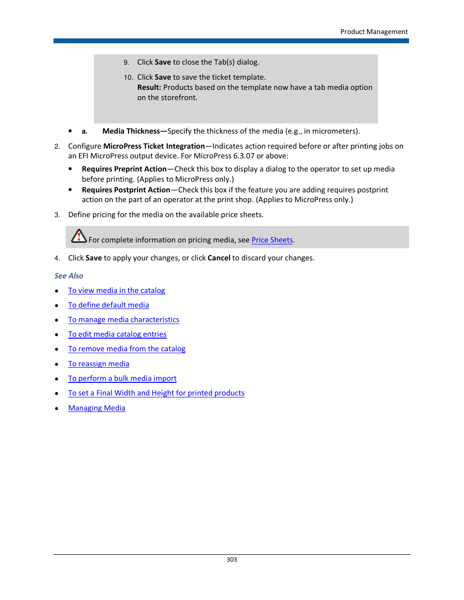 Konica Minolta Digital StoreFront User Manual | Page 303 / 532