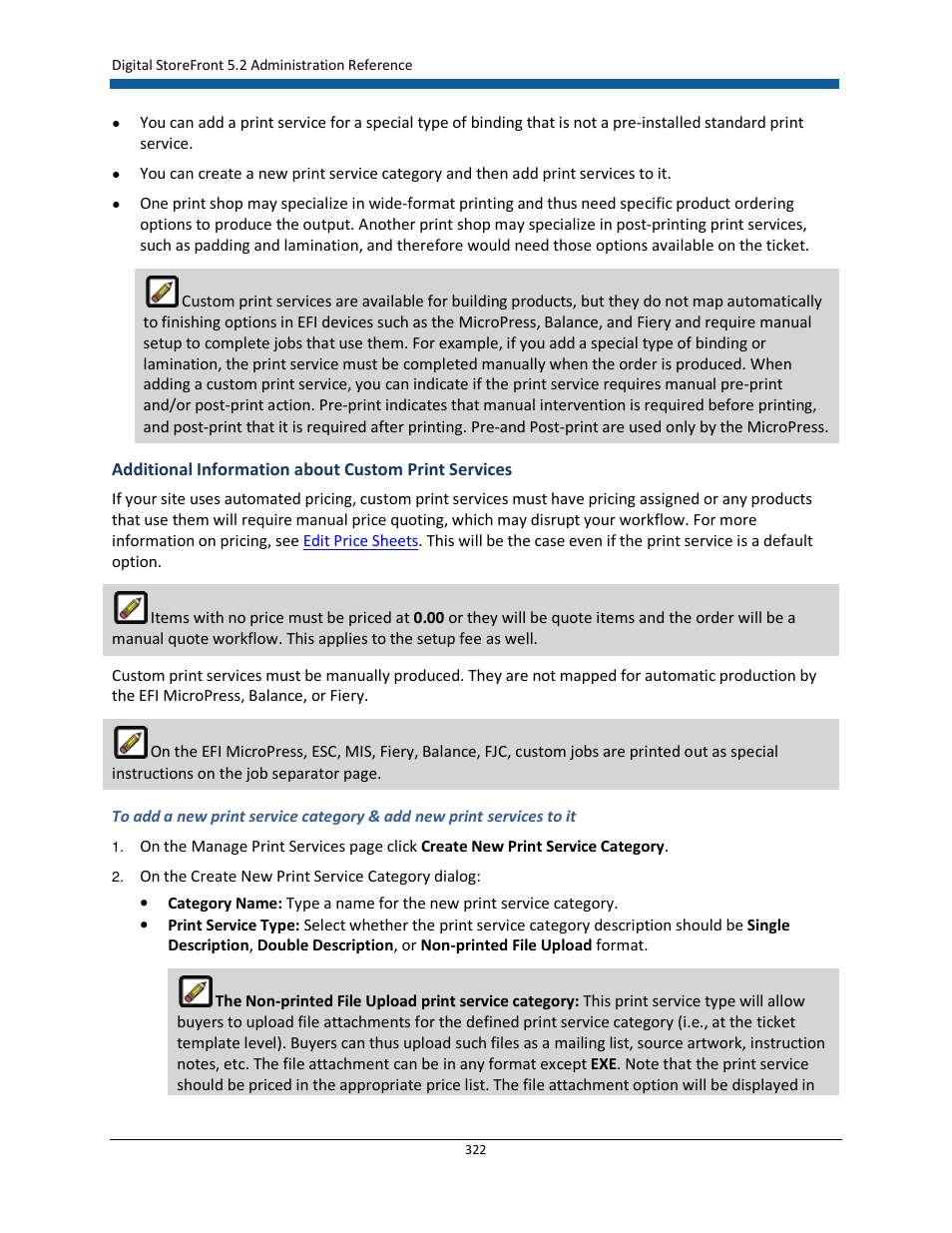 Konica Minolta Digital StoreFront User Manual | Page 322 / 532