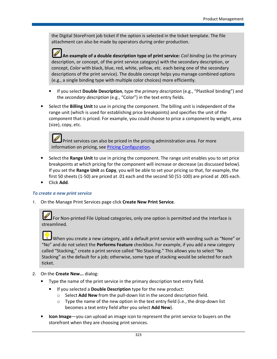 Konica Minolta Digital StoreFront User Manual | Page 323 / 532