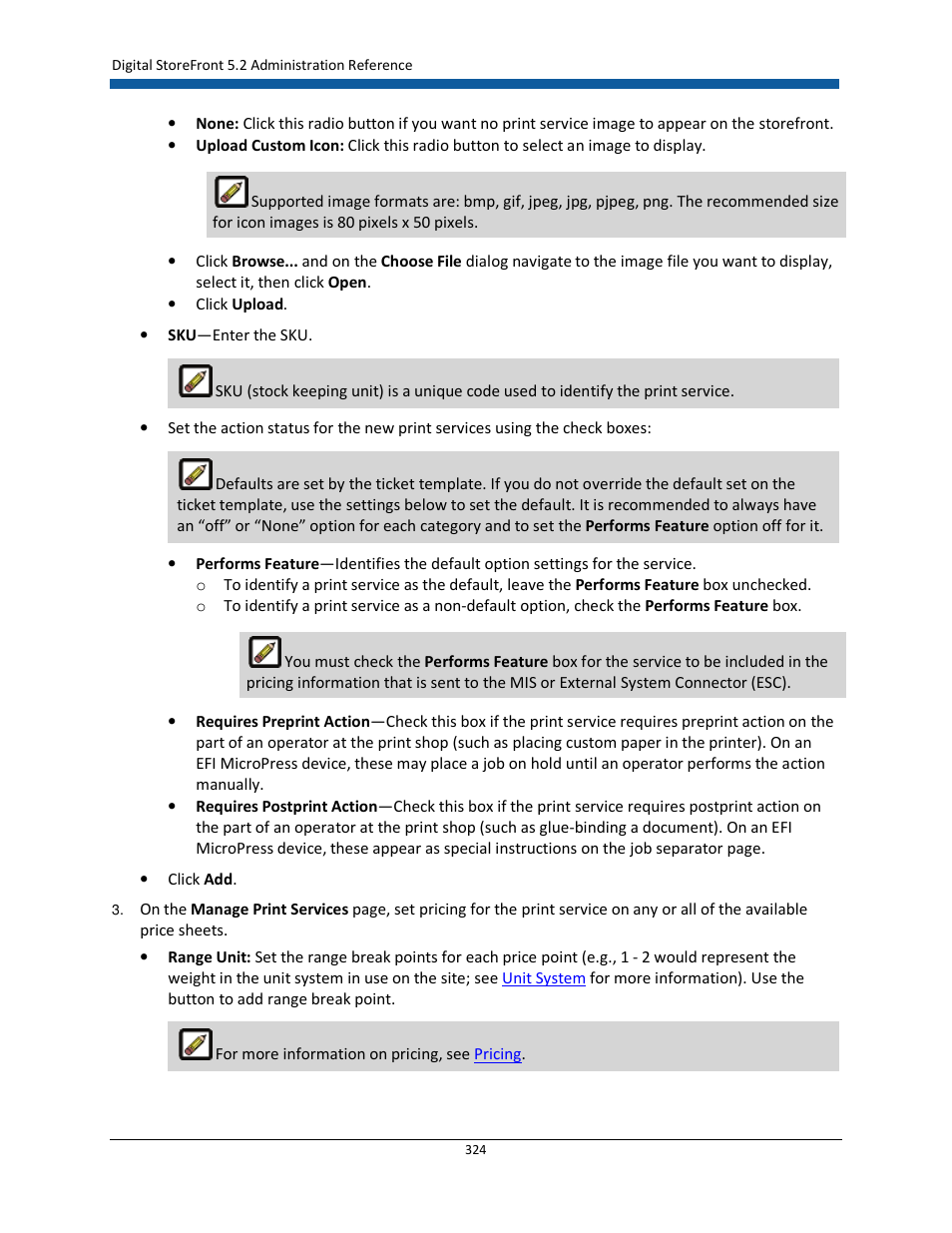 Konica Minolta Digital StoreFront User Manual | Page 324 / 532