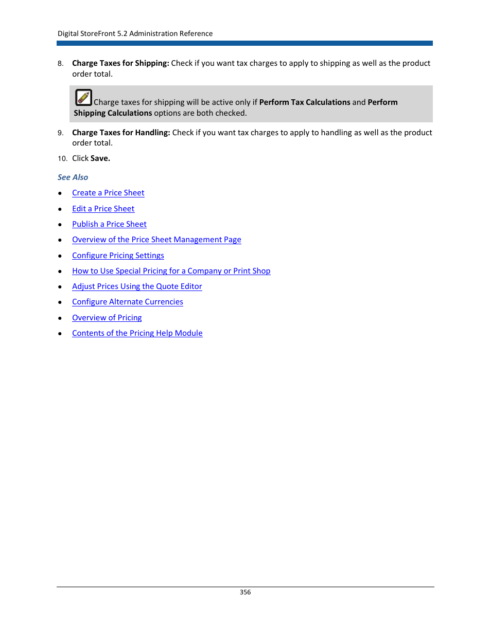 Konica Minolta Digital StoreFront User Manual | Page 356 / 532