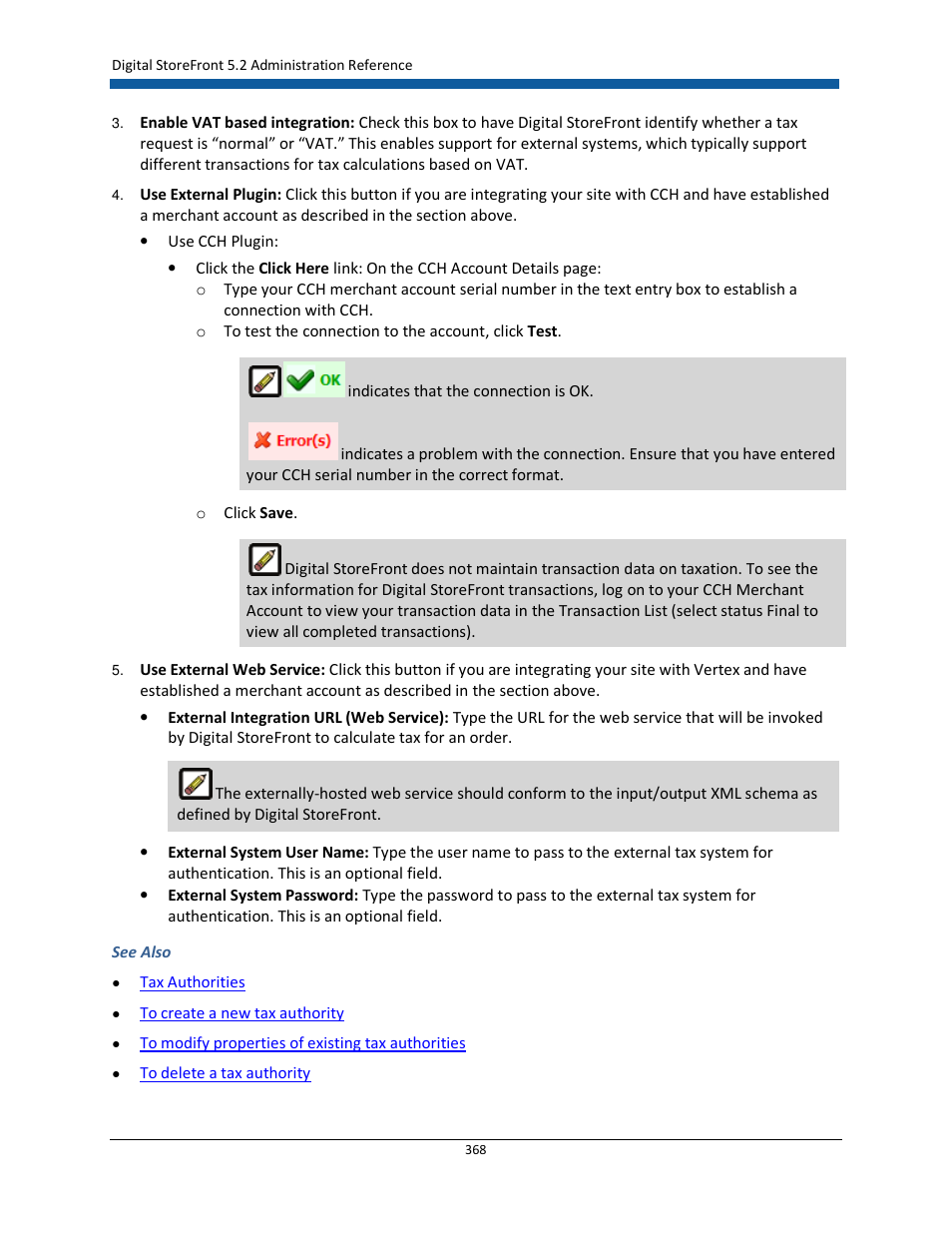 Konica Minolta Digital StoreFront User Manual | Page 368 / 532