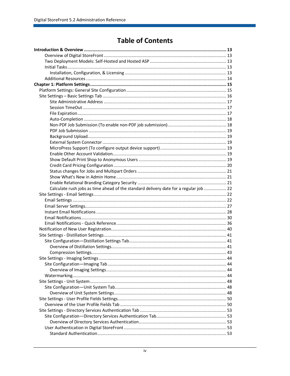 Konica Minolta Digital StoreFront User Manual | Page 4 / 532