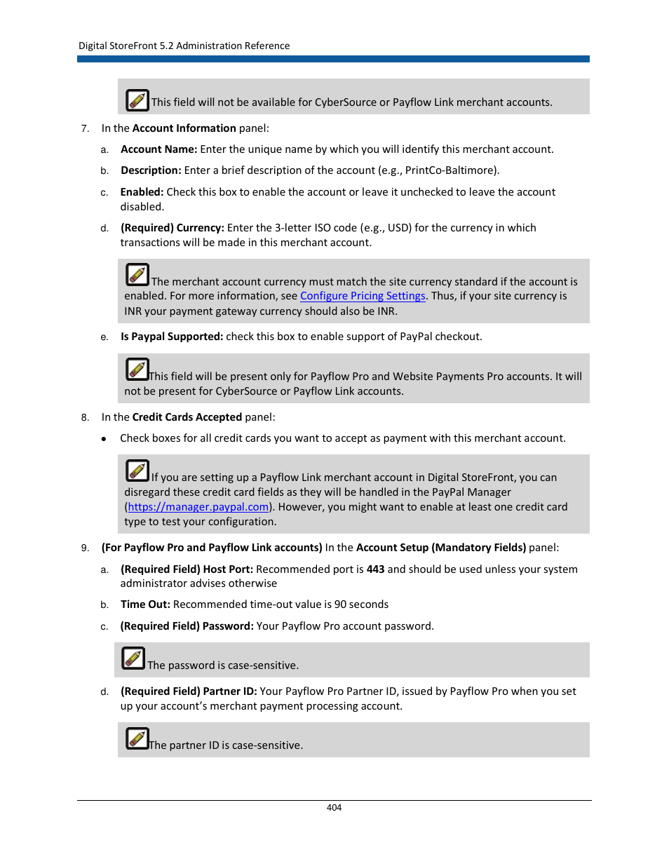 Konica Minolta Digital StoreFront User Manual | Page 404 / 532