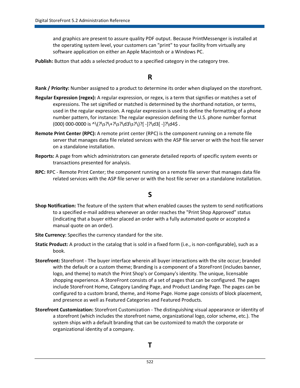 Konica Minolta Digital StoreFront User Manual | Page 522 / 532