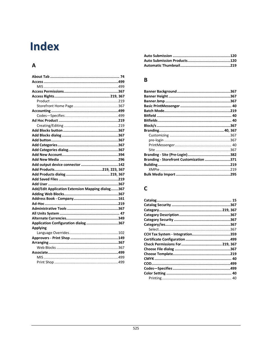 Konica Minolta Digital StoreFront User Manual | Page 525 / 532