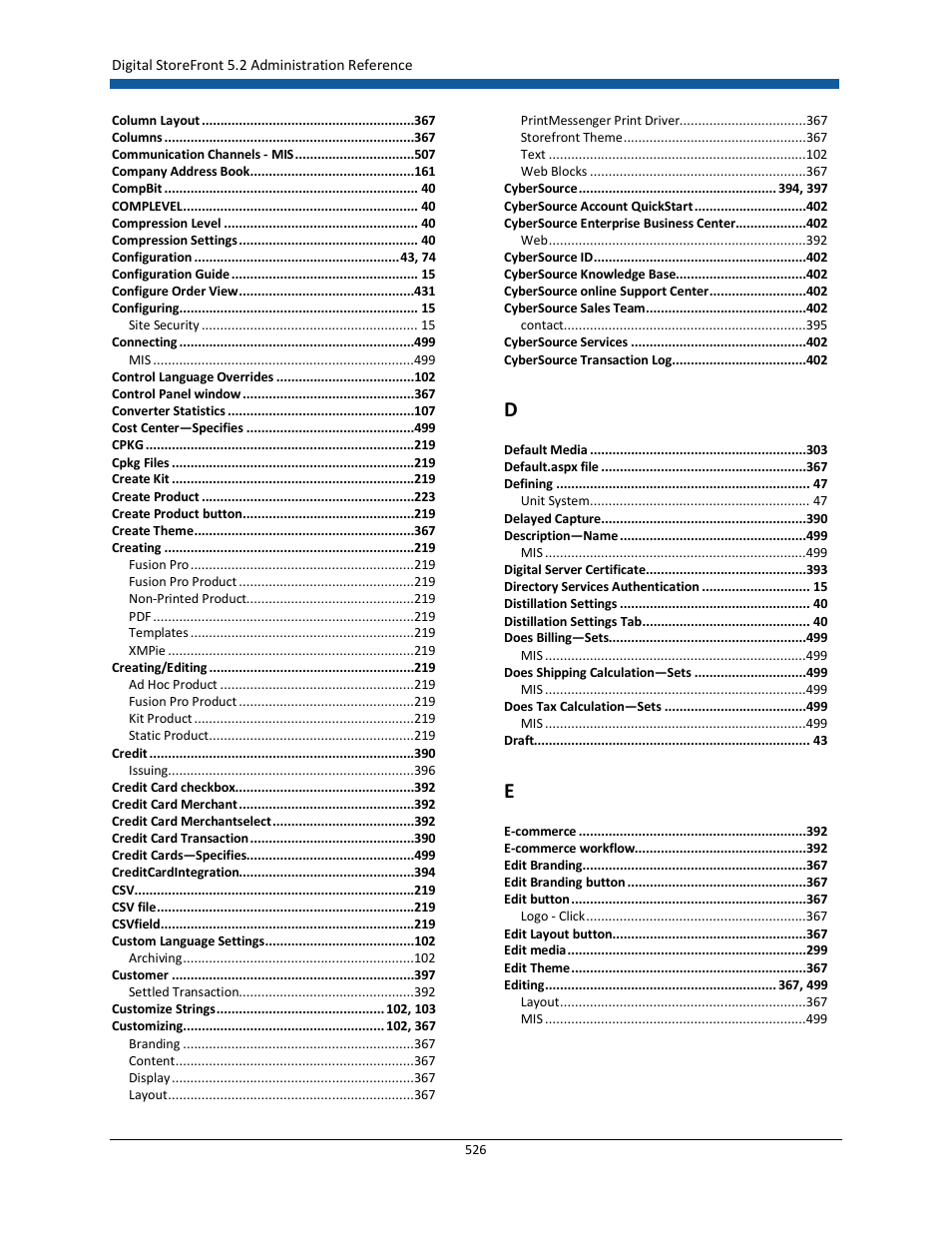Konica Minolta Digital StoreFront User Manual | Page 526 / 532