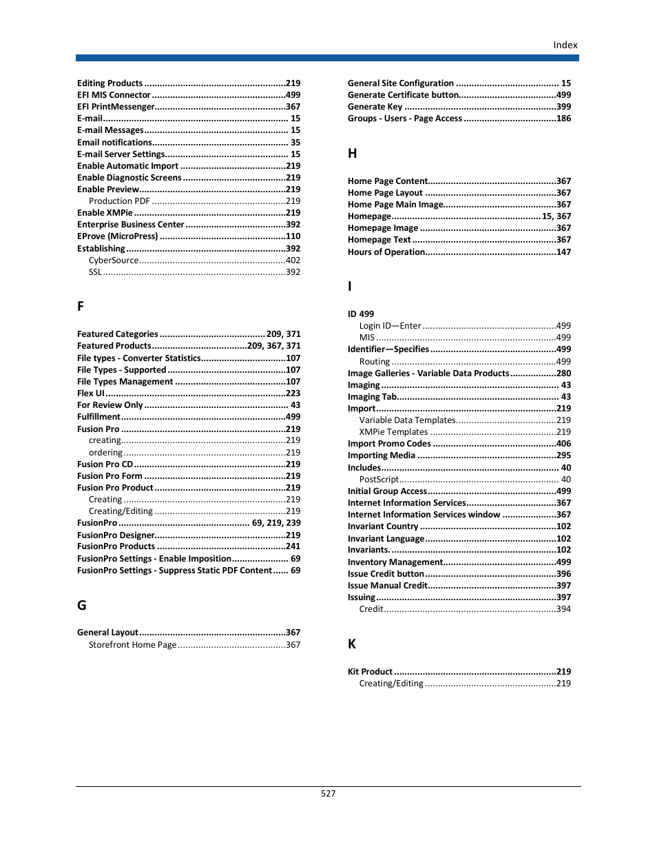 Konica Minolta Digital StoreFront User Manual | Page 527 / 532