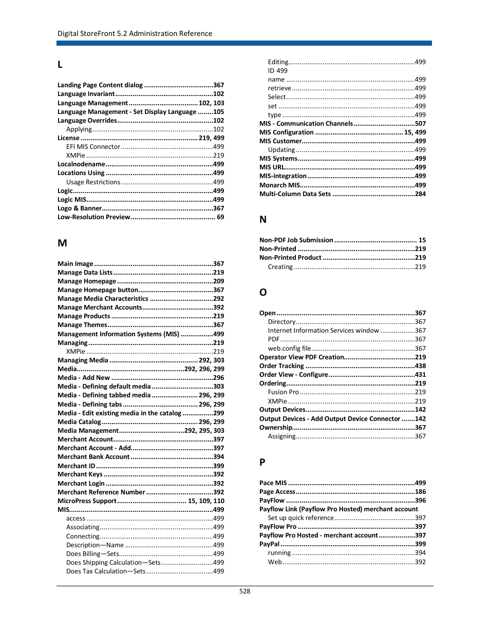 Konica Minolta Digital StoreFront User Manual | Page 528 / 532