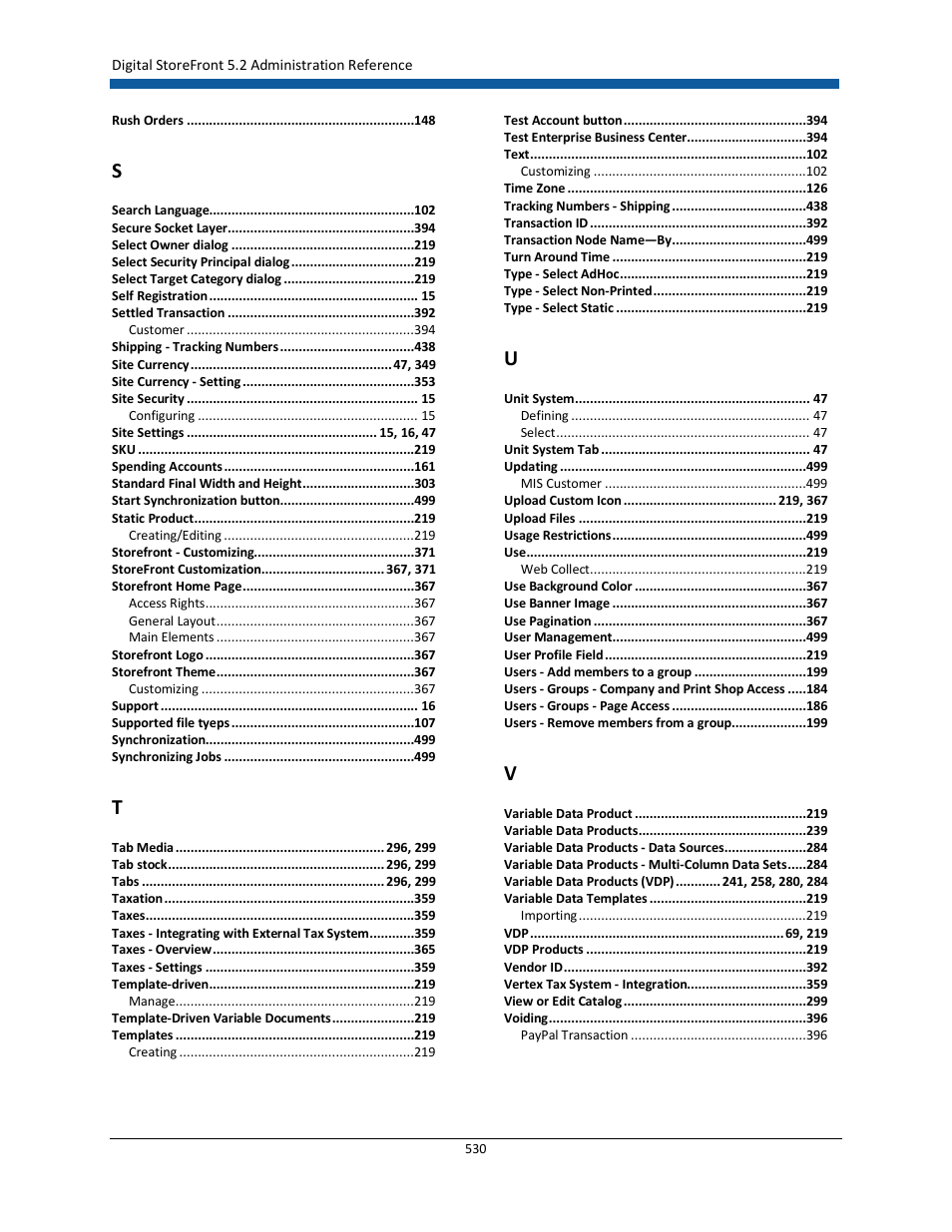 Konica Minolta Digital StoreFront User Manual | Page 530 / 532