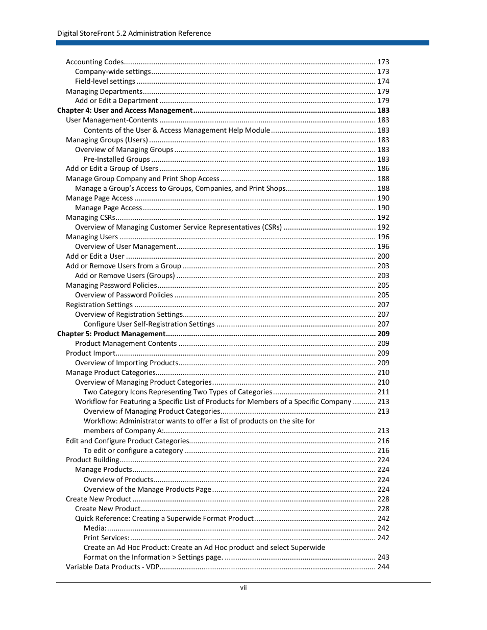 Konica Minolta Digital StoreFront User Manual | Page 7 / 532