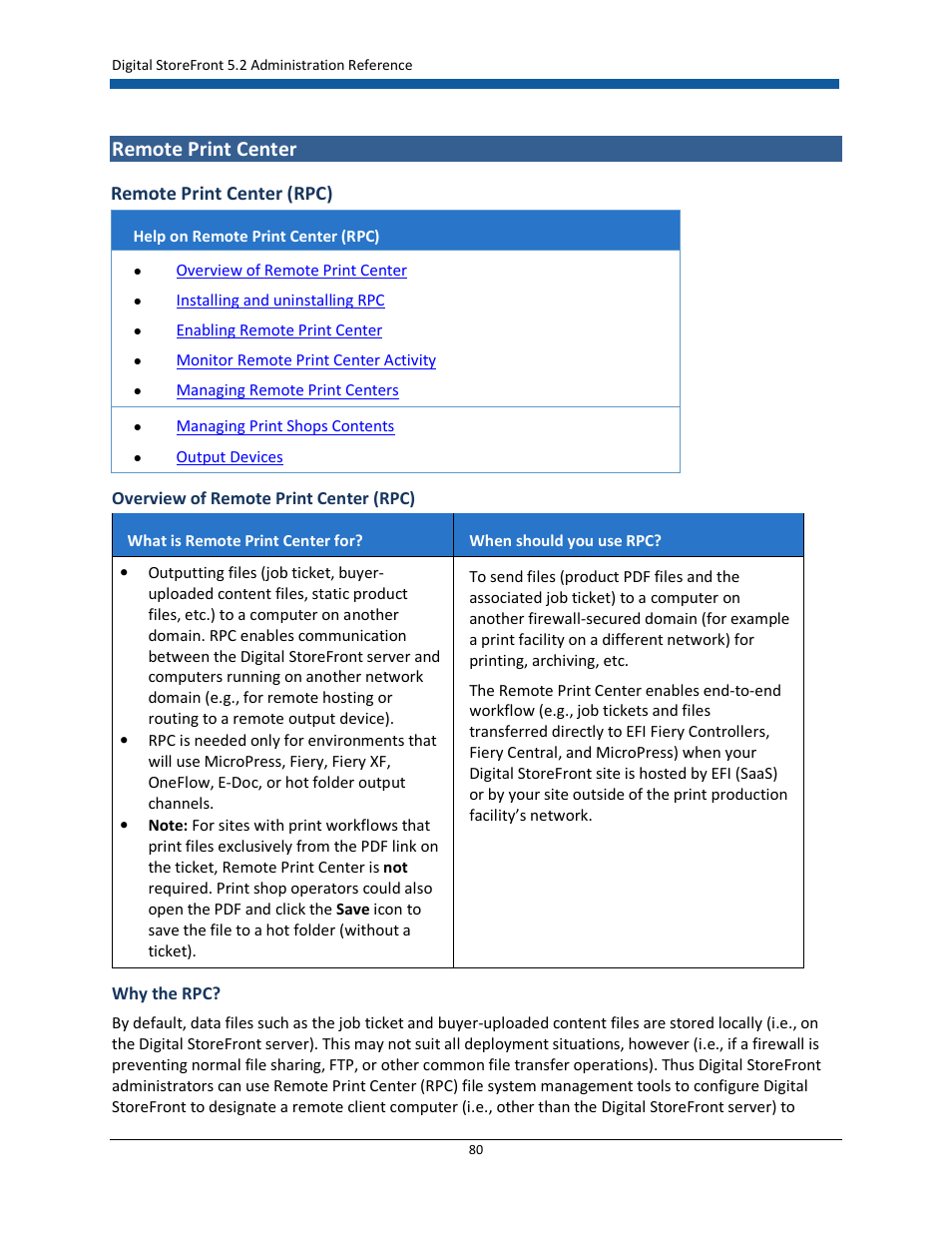 Remote print center | Konica Minolta Digital StoreFront User Manual | Page 80 / 532
