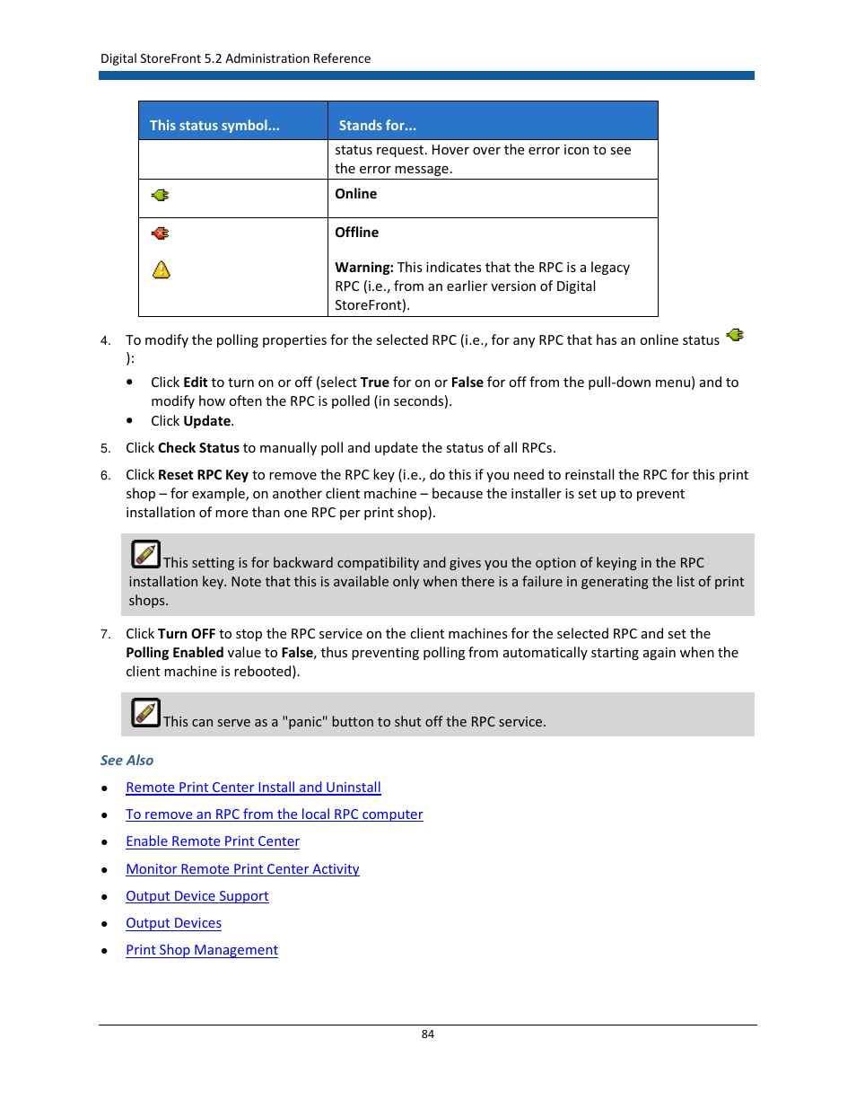 Konica Minolta Digital StoreFront User Manual | Page 84 / 532