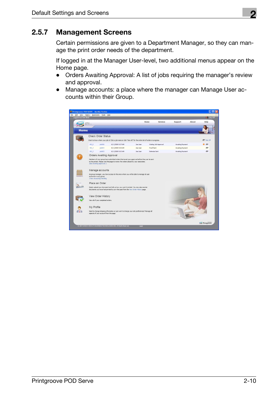 Konica Minolta Printgroove User Manual | Page 22 / 127