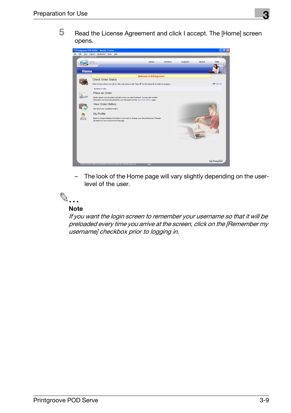 Konica Minolta Printgroove User Manual | Page 31 / 127