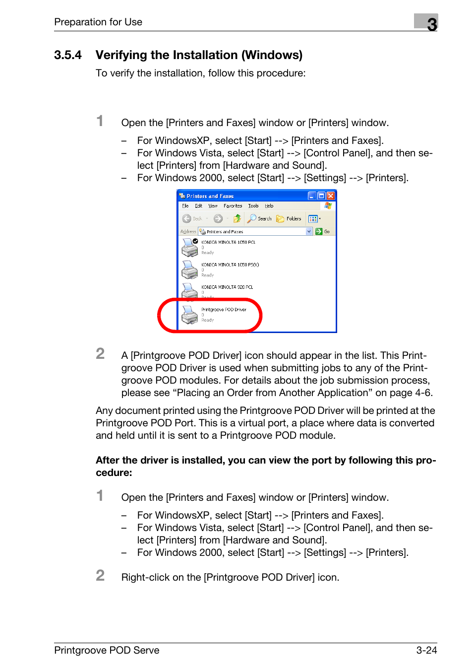 Konica Minolta Printgroove User Manual | Page 46 / 127