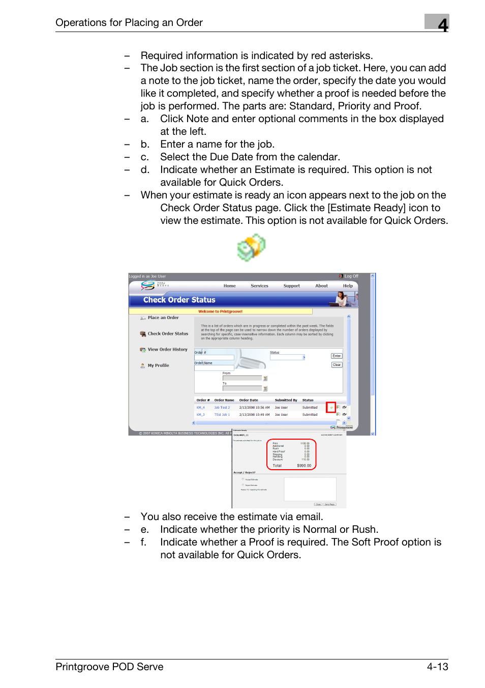 Konica Minolta Printgroove User Manual | Page 65 / 127