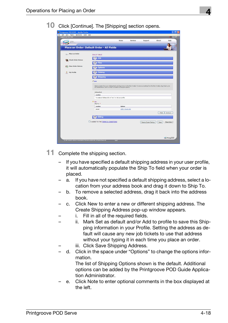 Konica Minolta Printgroove User Manual | Page 70 / 127