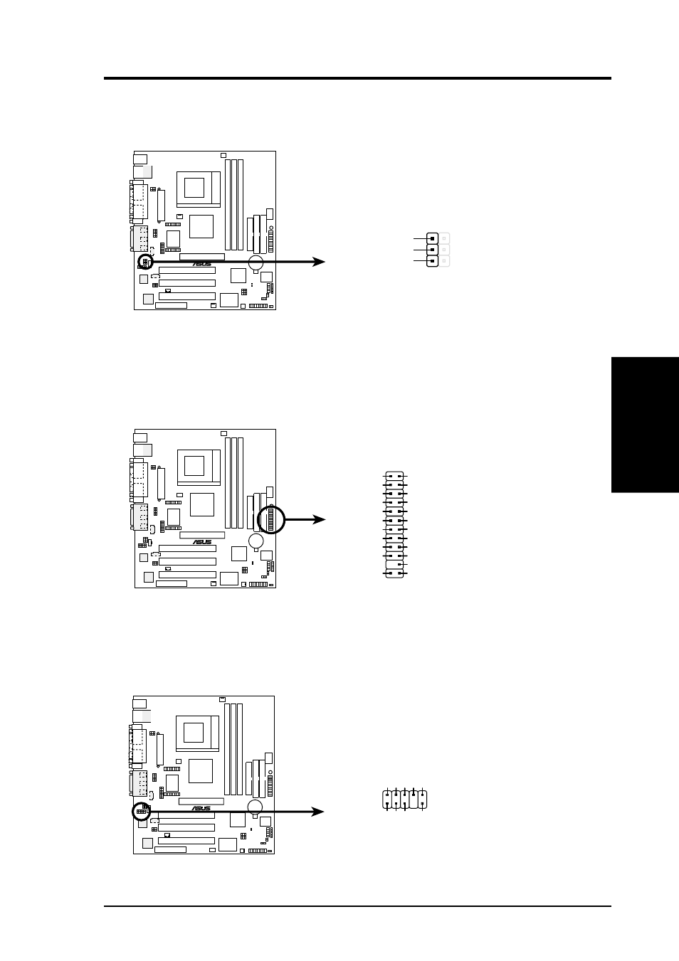 Hardware setup, Asus tusl2-m user’s manual 37, Tusl2-m internal microphone connector mic2 | Tusl2-m front panel connectors afpanel, Tusl2-m audio panel connectors, Aapanel | Asus INTEL TUSL2-M User Manual | Page 37 / 104