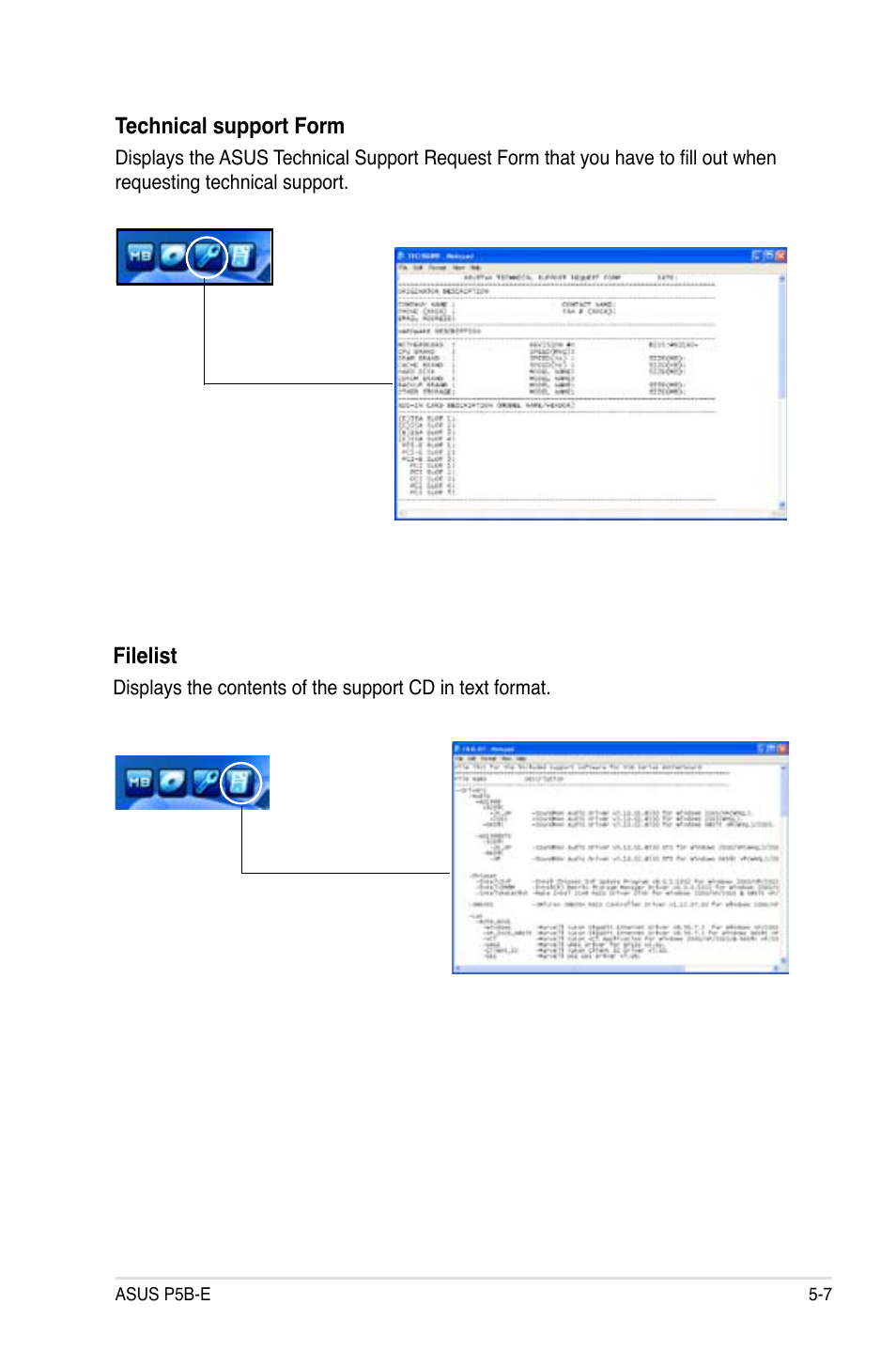 Asus Motherboard P5B-E User Manual | Page 113 / 158