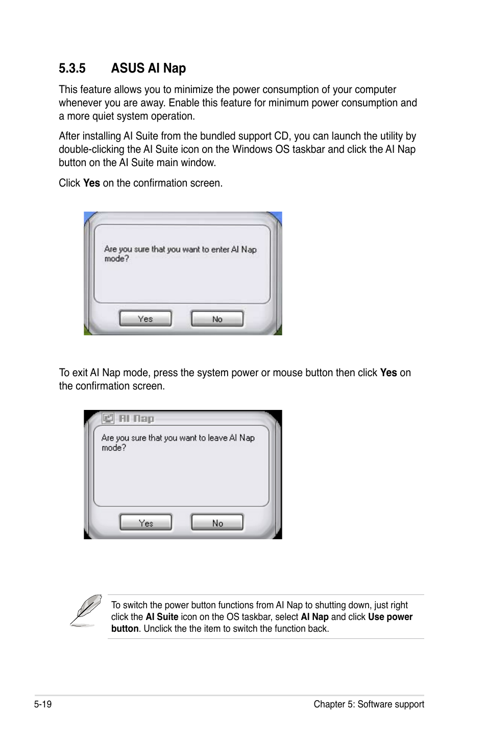 5 asus ai nap | Asus Motherboard P5B-E User Manual | Page 125 / 158