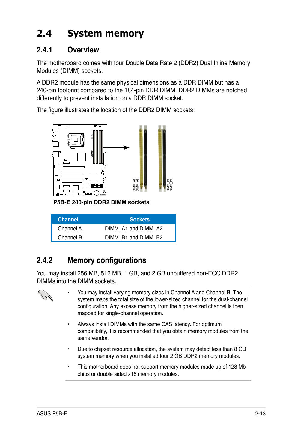 1 overview | Asus Motherboard P5B-E User Manual | Page 37 / 158